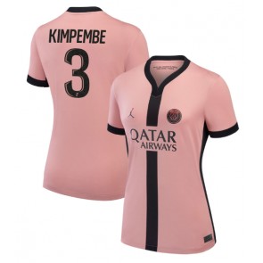 Paris Saint-Germain Presnel Kimpembe #3 Rezervni Dres za Ženska 2024-25 Kratak Rukavima